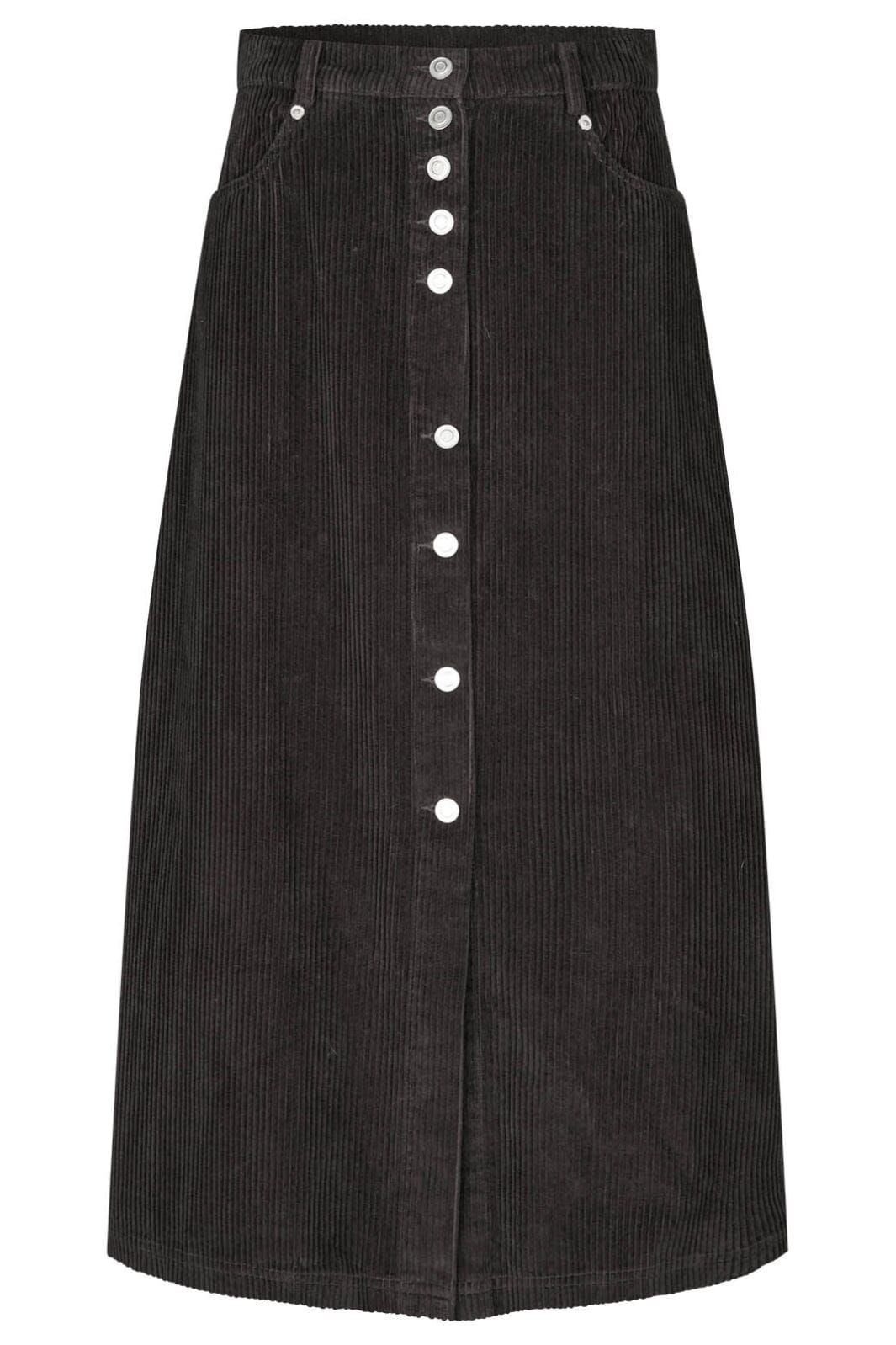 Lollys Laundry - Unall Maxi Skirt25445-2013 - 87 Dark Mokka Nederdele 