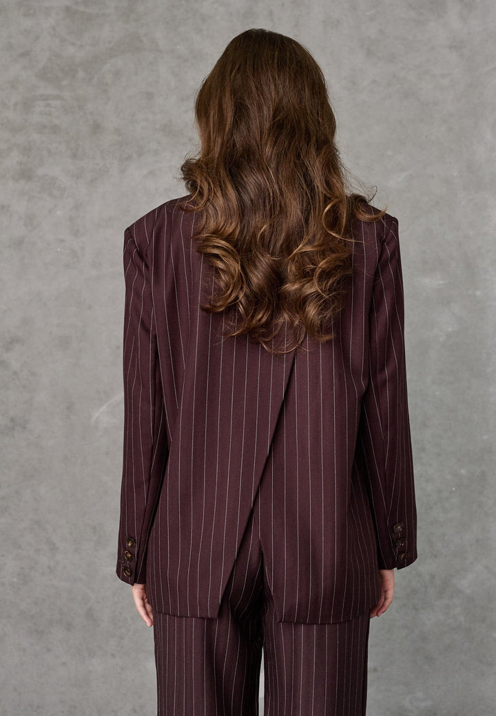 Love & Divine - Love1648 20306 - 834 - Brown Pinstripes Blazere 