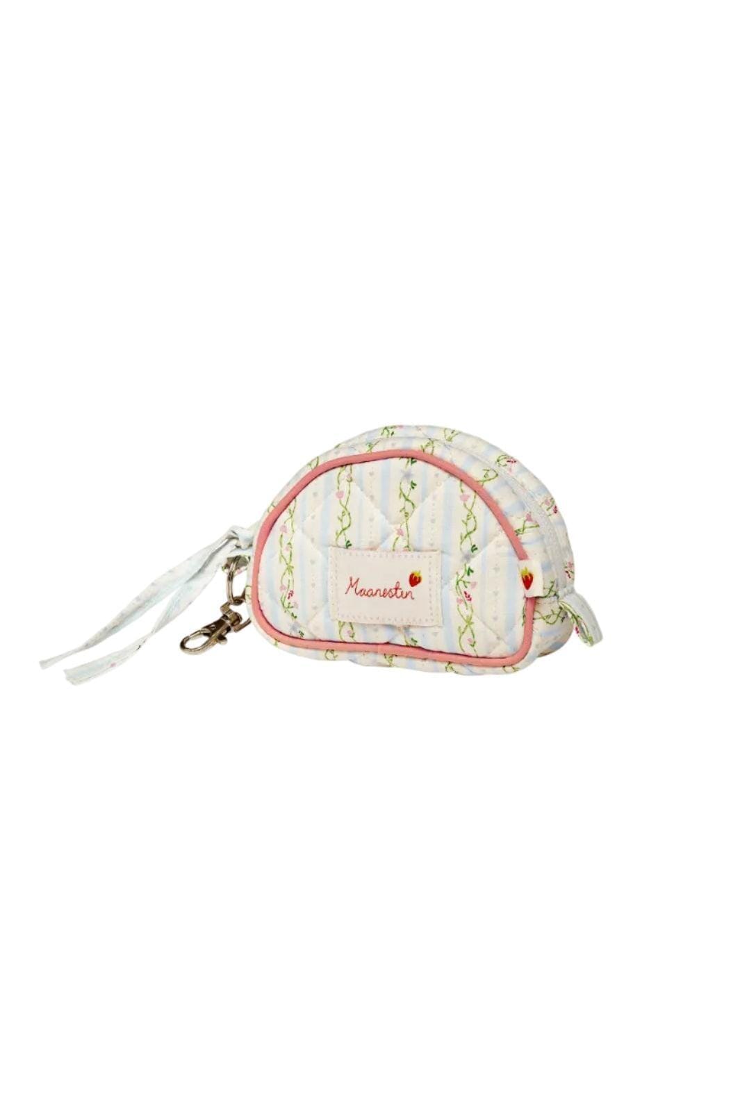 Maanesten - Rui Keychain Bag Summer Stripes Blue - 4117 Tasker 