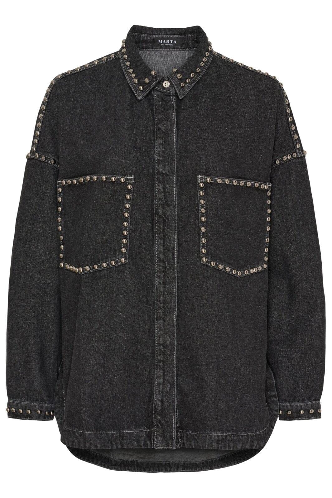 Marta Du Chateau - Mdceila Shirt MDC222-V8304 - Grey Skjorter 