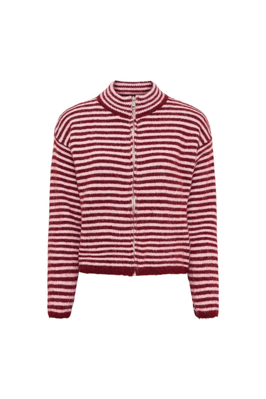Marta Du Chateau - Mdcanais Cardigan 9586 - Bordeaux