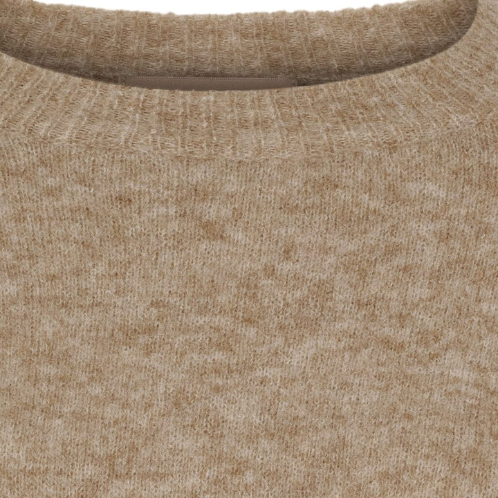 Marta Du Chateau - Mdcbriala Knit KN8129 - Fango1617 Strikbluser 