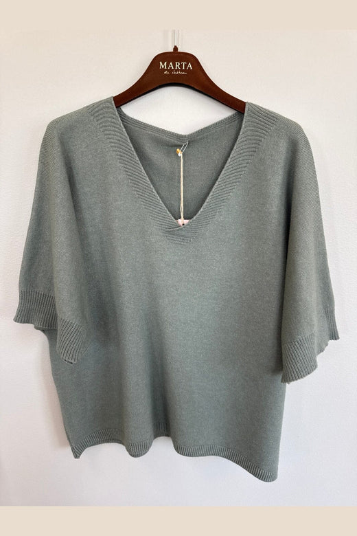 Marta Du Chateau - Mdcinaya Knit 9587 - Military Melange
