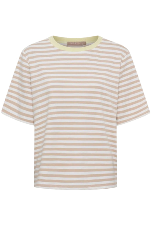 Marta Du Chateau - Mdcjamila Tee 268402 - Beige33/Yellow7