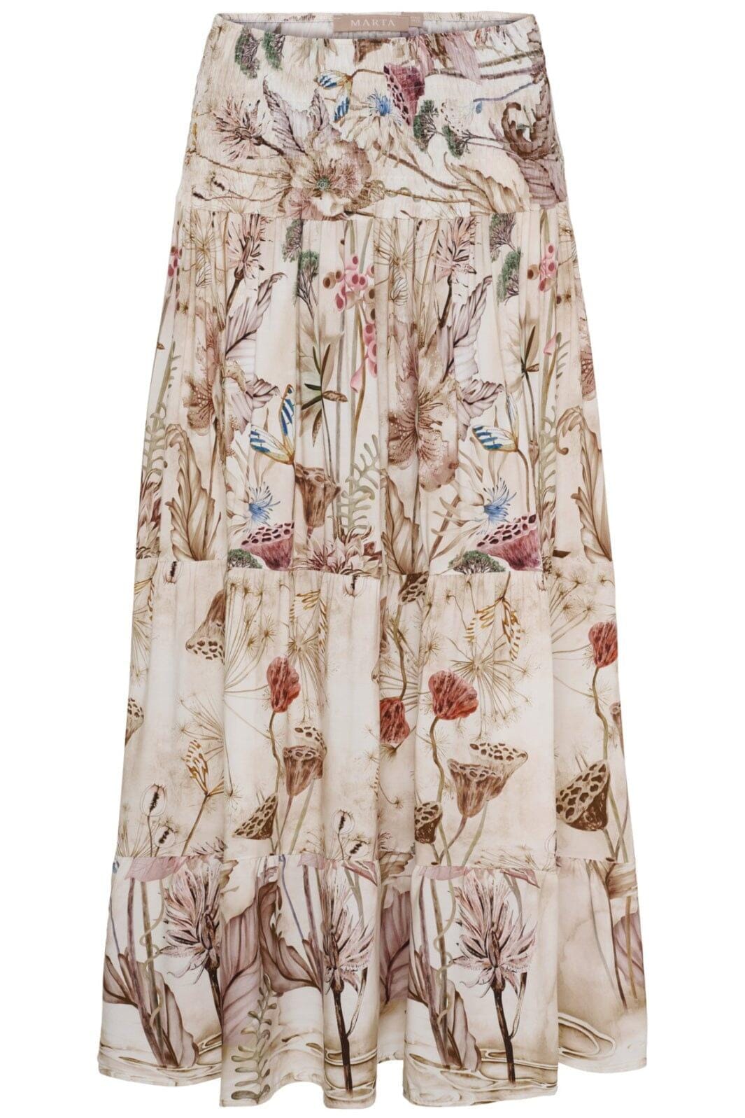 Marta Du Chateau - Mdcjosefina Skirt 5849 - Beigexpa5021 Nederdele 