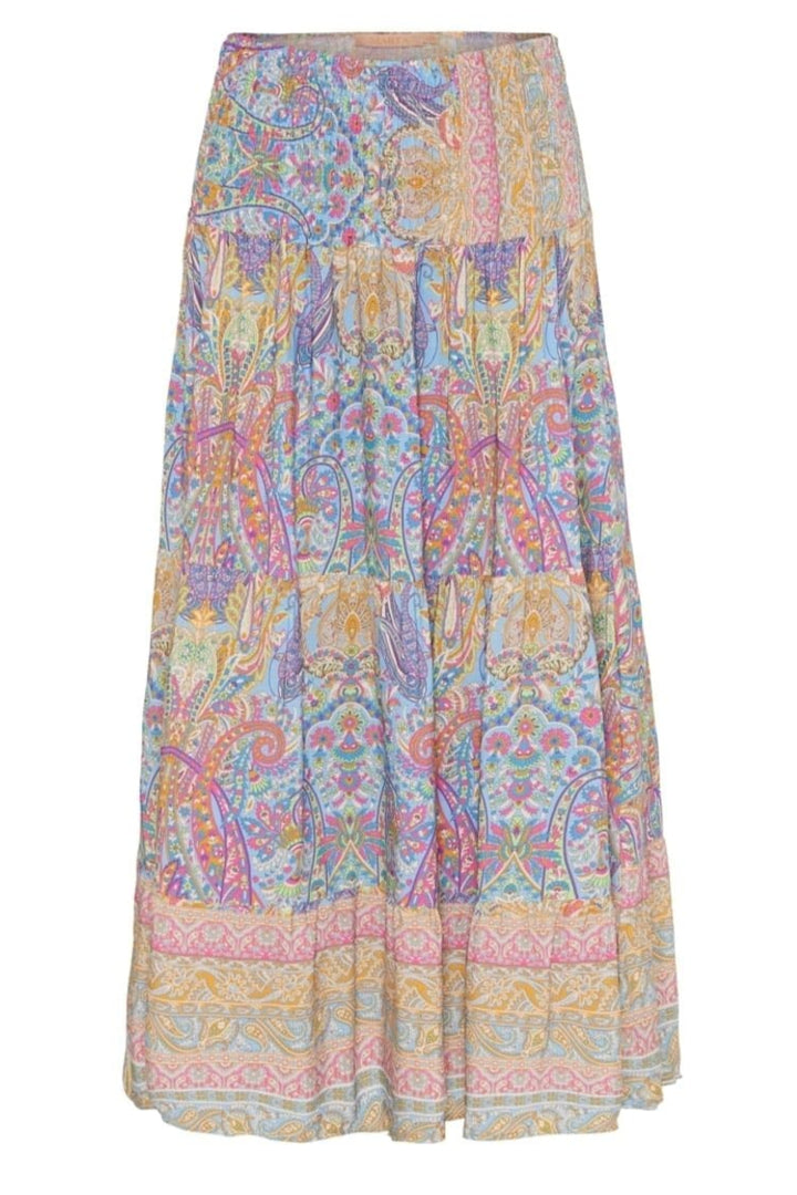 Marta Du Chateau - Mdcjosefina Skirt 5849 - Sky4174Print