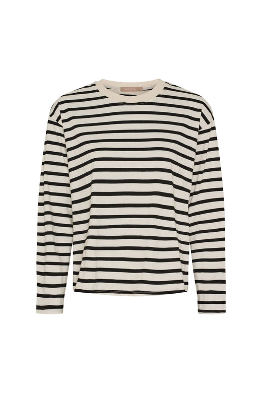 Marta Du Chateau - Mdckara Ls Tee 58709 - Black