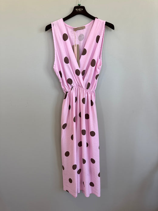 Marta Du Chateau - Mdclinetta Dress 23126 - Pink Kjoler 