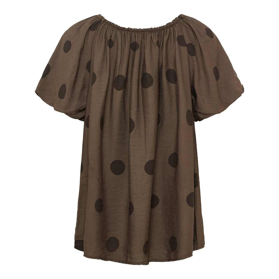 Marta Du Chateau - Mdcluciana Top 26136 - Brown Toppe 