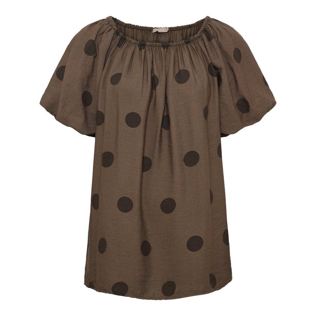 Marta Du Chateau - Mdcluciana Top 26136 - Brown Toppe 