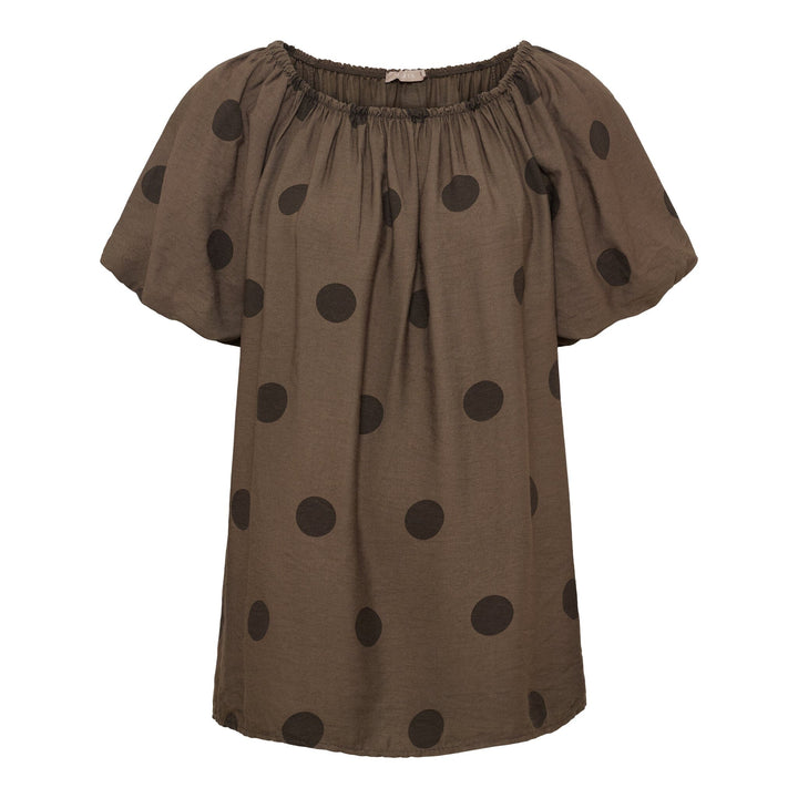 Marta Du Chateau - Mdcluciana Top 26136 - Brown Toppe 