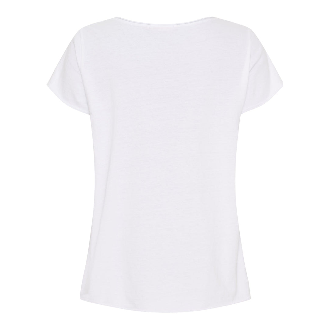 Marta Du Chateau - Mdcmarie T-Shirt 1535 - White Vw Rosa Baby T-shirts 