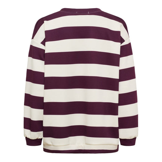 Marta Du Chateau - Mdcnerina Sweatshirt 22659S - Bordeaux/Pink