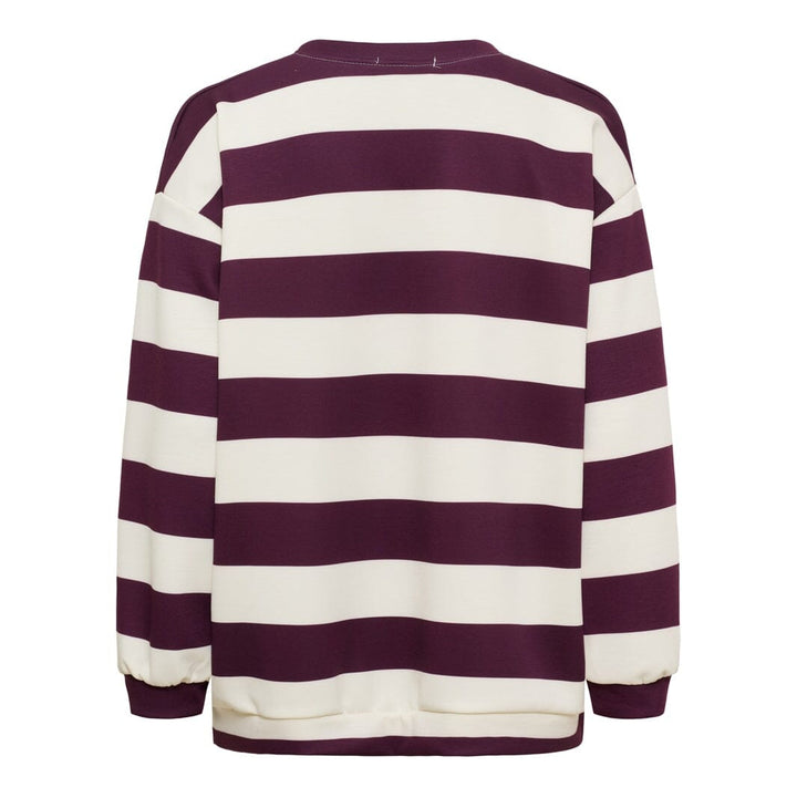 Marta Du Chateau - Mdcnerina Sweatshirt 22659S - Bordeaux/Pink