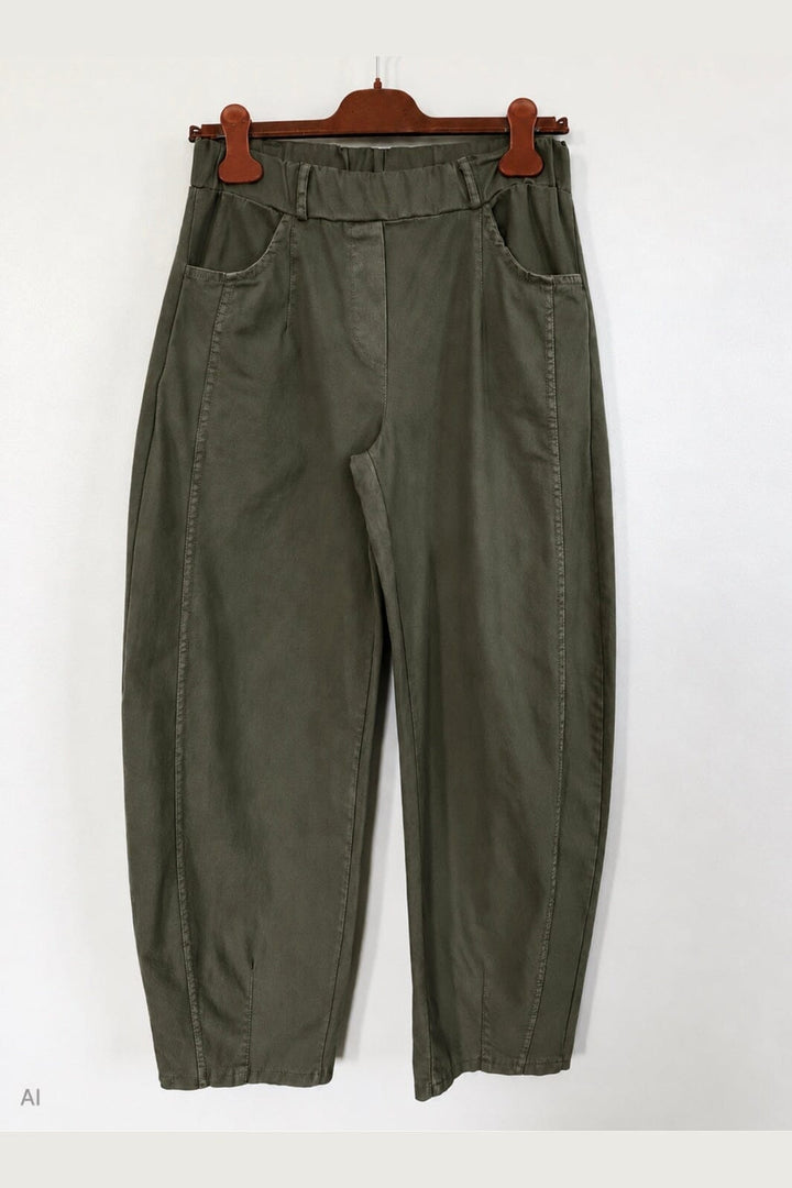 Marta Du Chateau - Mdcpeonia Pants 70181 - Military