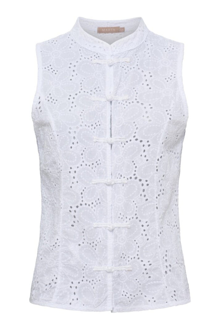 Marta Du Chateau - Mdcravella Top 268613 - White