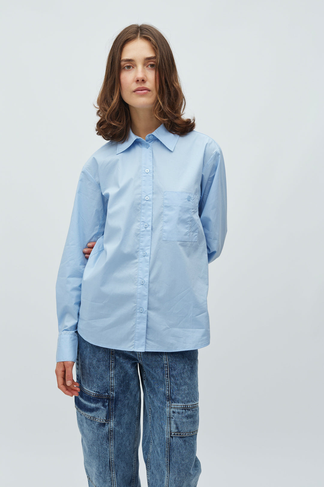 MbyM - Aurore-M 63560945 - K46 - Classic Light Blue Skjorter 