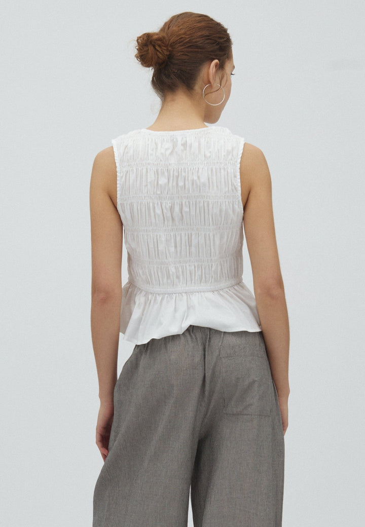 MbyM - Cyra-M 64101044 - 800 - White Bluser 