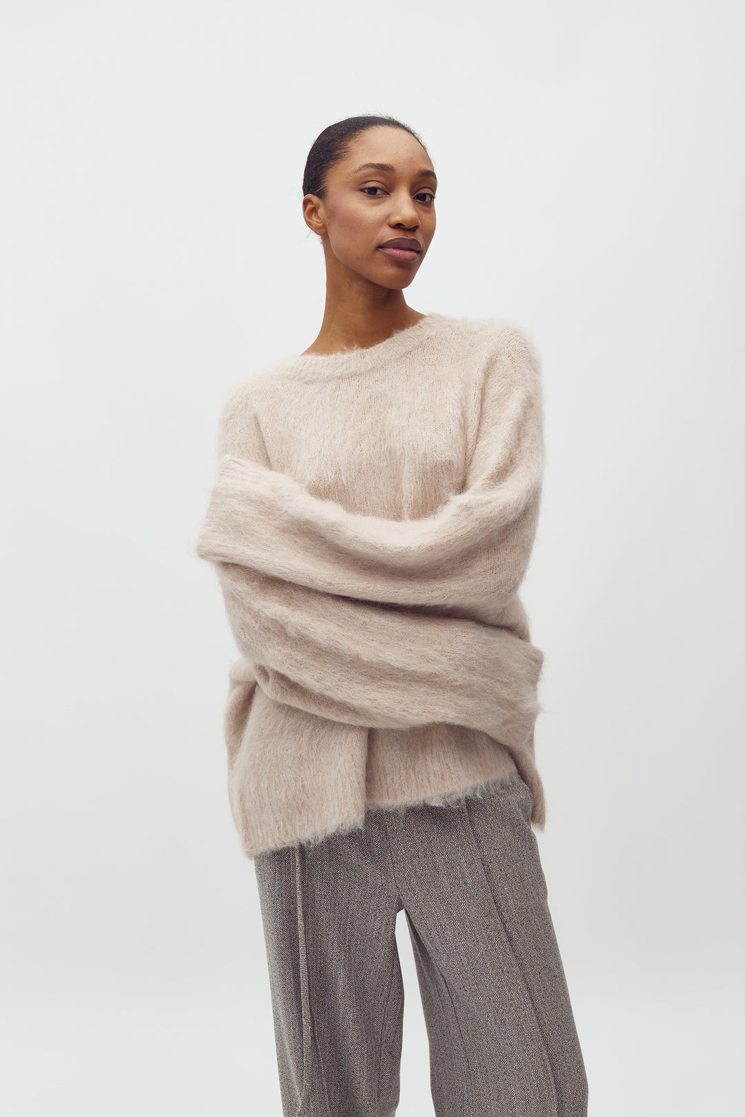 MbyM - Gillis-M 66710009 - T90 - Light Beige Strikbluser 