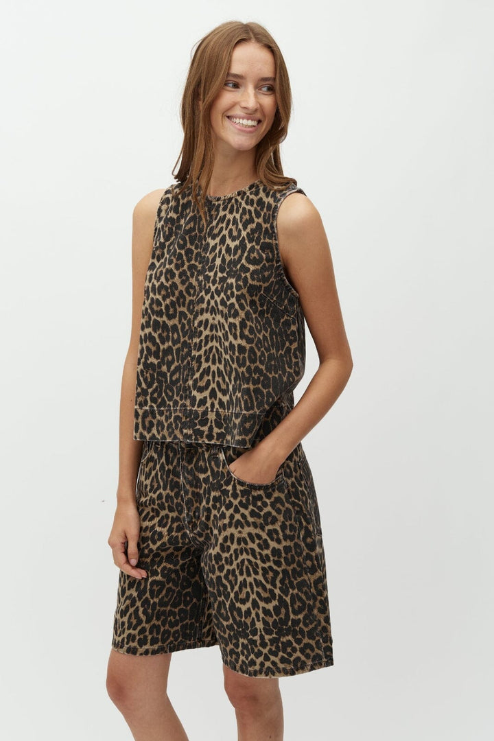 MbyM - Talina-M 64331157 - V56 - Leopard Mist Shorts 