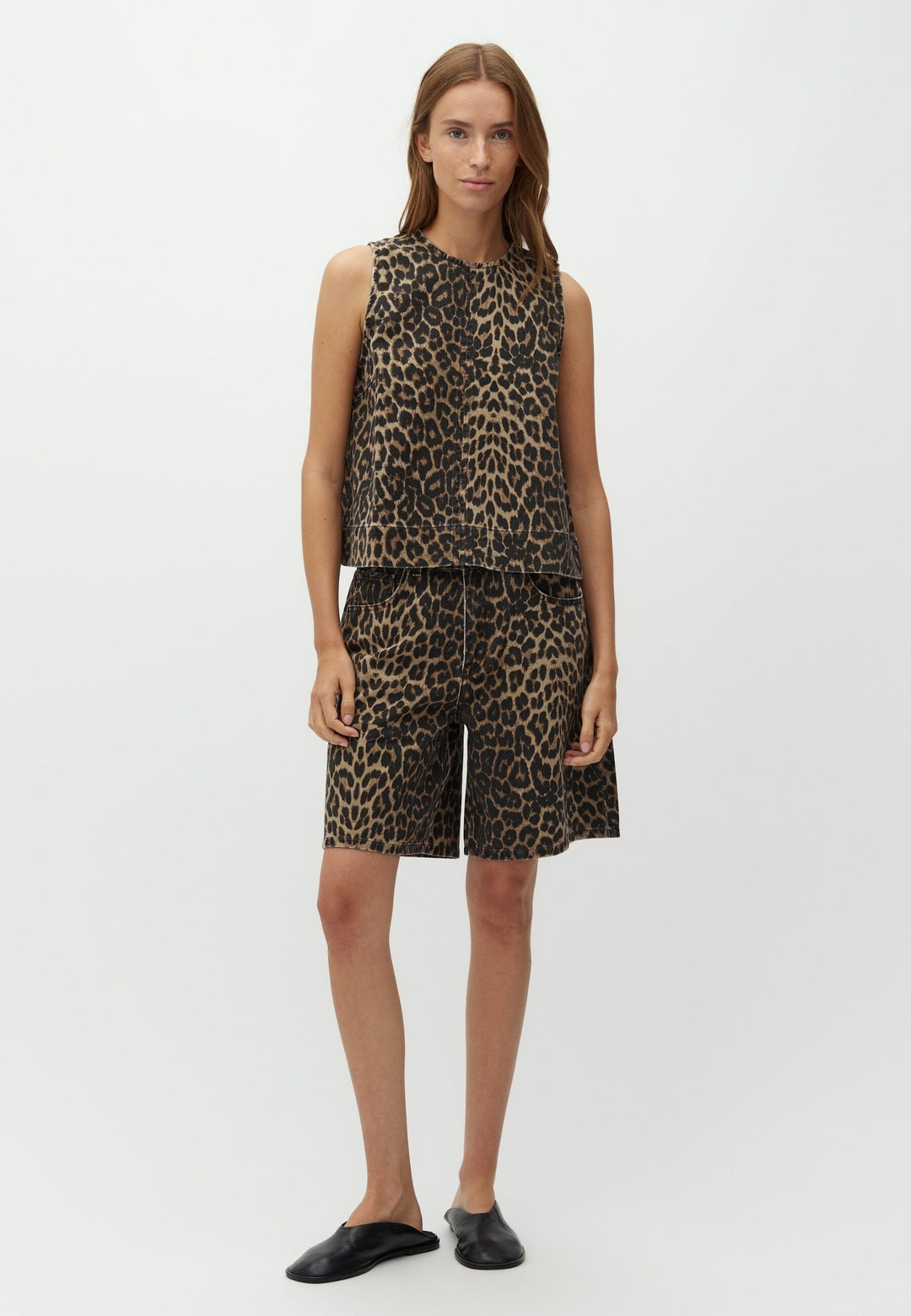 MbyM - Talina-M 64331157 - V56 - Leopard Mist Shorts 