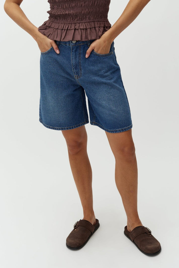MbyM - Talina-M 64451157 - P32 - Vintage Blue Wash Shorts 