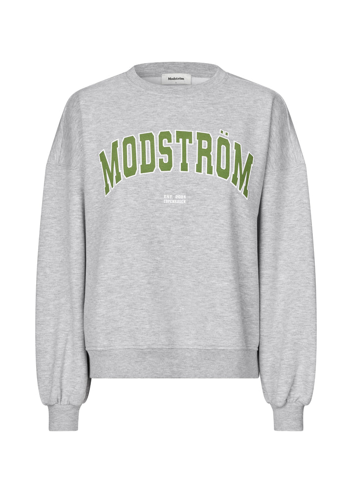 ModströM - Bakirmd Sweat 59282 - 7087 - Grey Melange Sweatshirts 