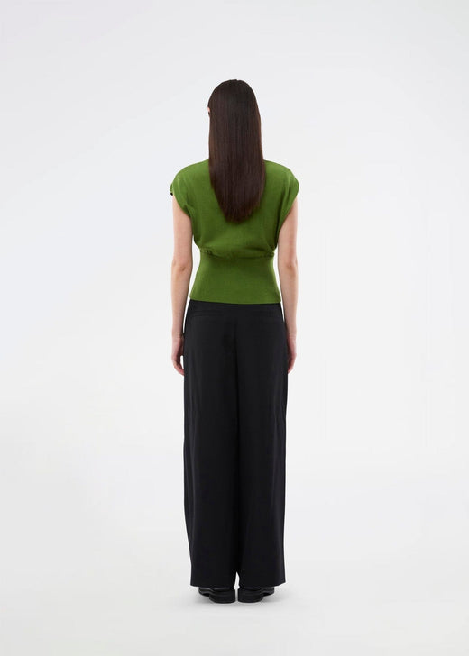 ModströM - Bernadettemd Vest 59204 - 2289 - Twist Of Lime Strikbluser 