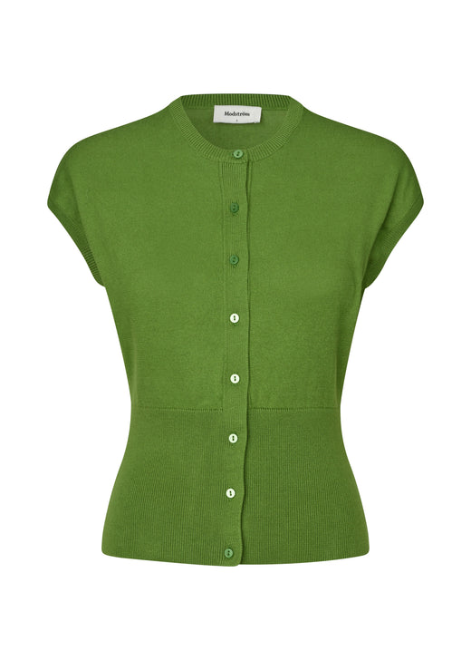 ModströM - Bernadettemd Vest 59204 - 2289 - Twist Of Lime Strikbluser 