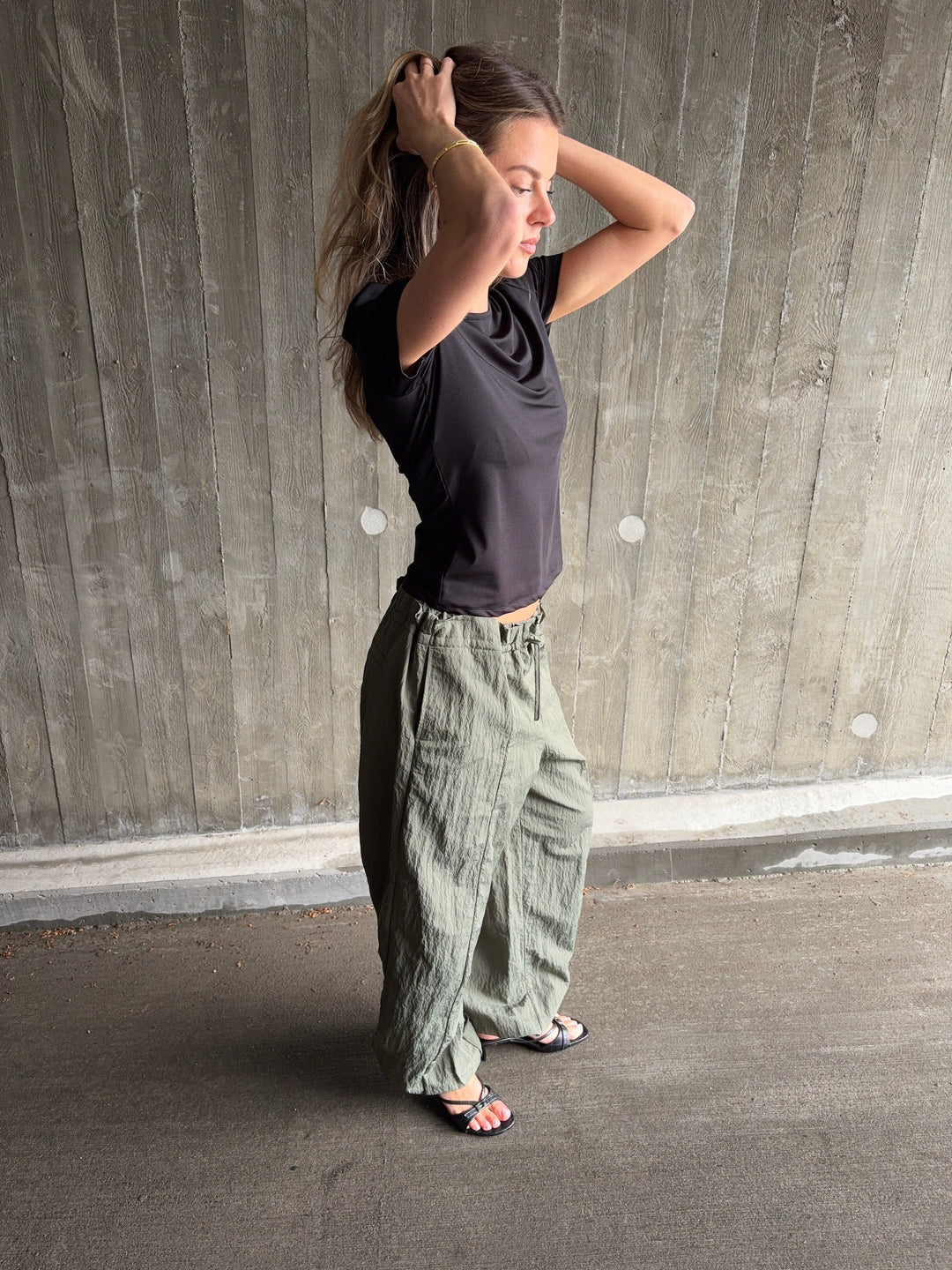 Modström - Caishamd Pants 59345 - 2201 - Army Dust Bukser 