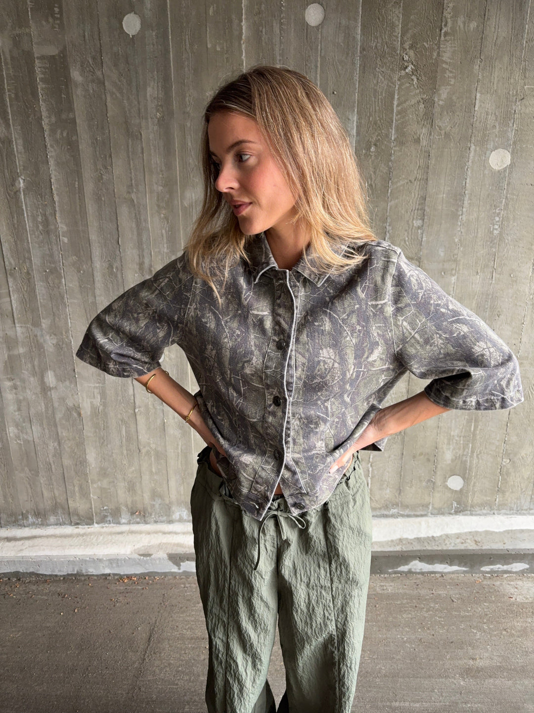 Modström - Cartonmd Print Shirt 59410 - 13070 - Deepwood Camo Skjorter 