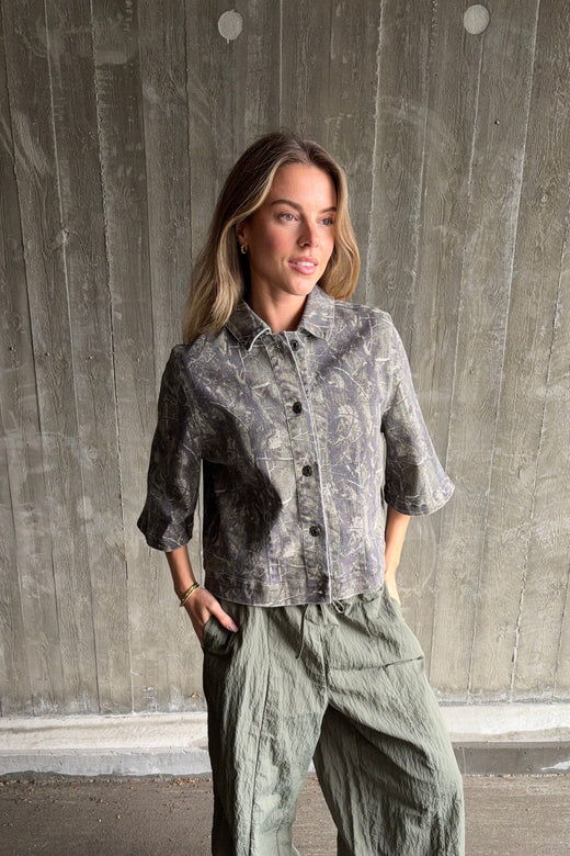 Modström - Cartonmd Print Shirt 59410 - 13070 - Deepwood Camo Skjorter 