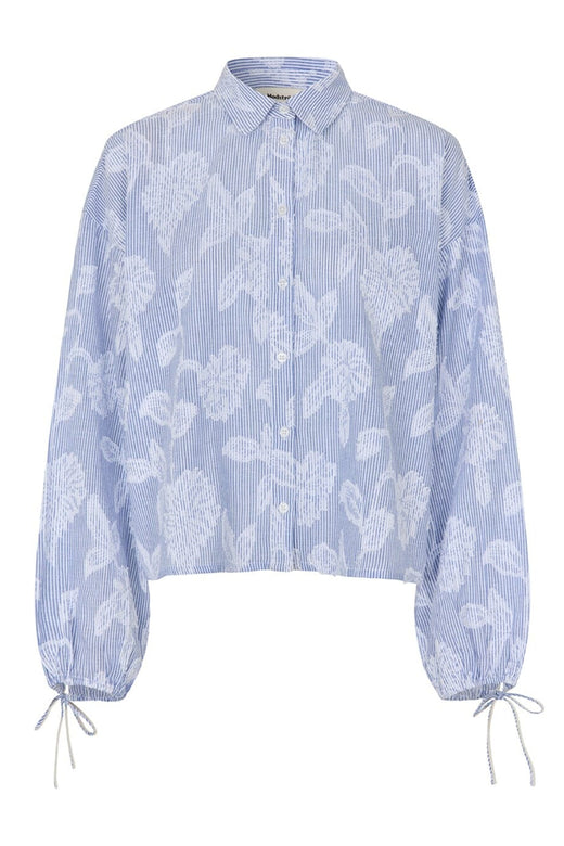 Modström - Cristanmd Shirt 59353 - 11198 - Blue Striped Jacquard