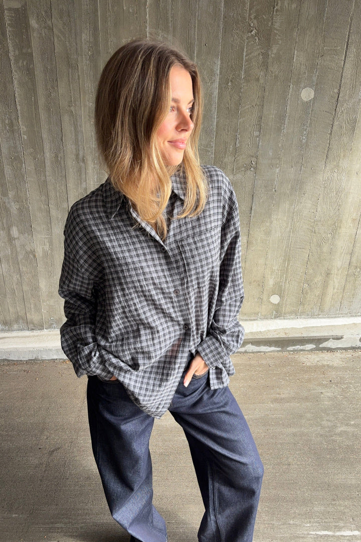 Modström - Dorotheamd Shirt 59489 - 12072 - Grey Check Skjorter 