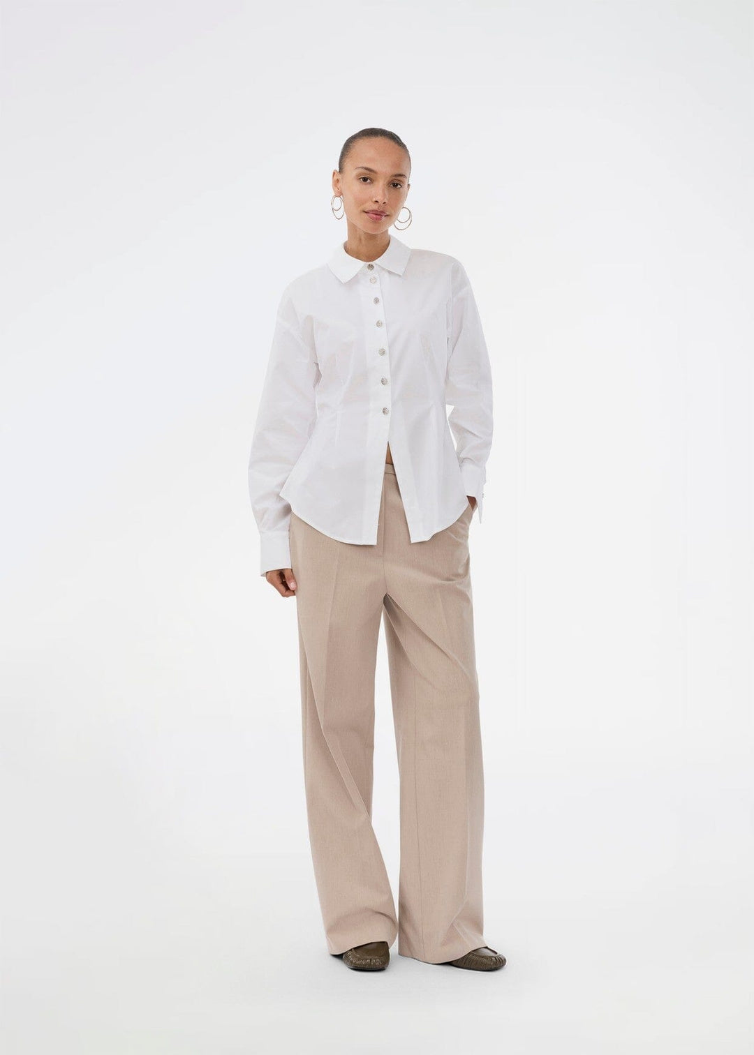 Modström - Ullismd Shirt 59116 - 1 - White Skjorter 