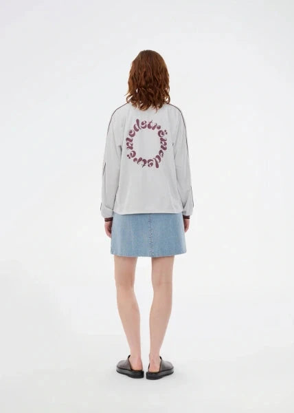 Modström - Uniquemd Ls T-Shirt 59294 - 7001 - Grey Sand T-shirts 
