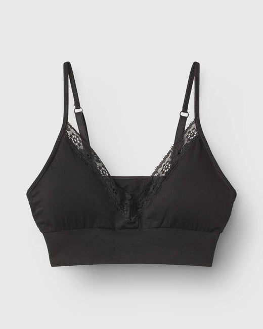 Molly&My Wardrobe - Luise Lace Bra Top 8001 - Black BH 