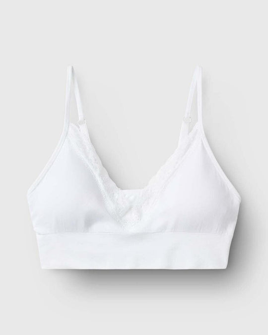 Molly&My Wardrobe - Luise Lace Bra Top 8001 - White