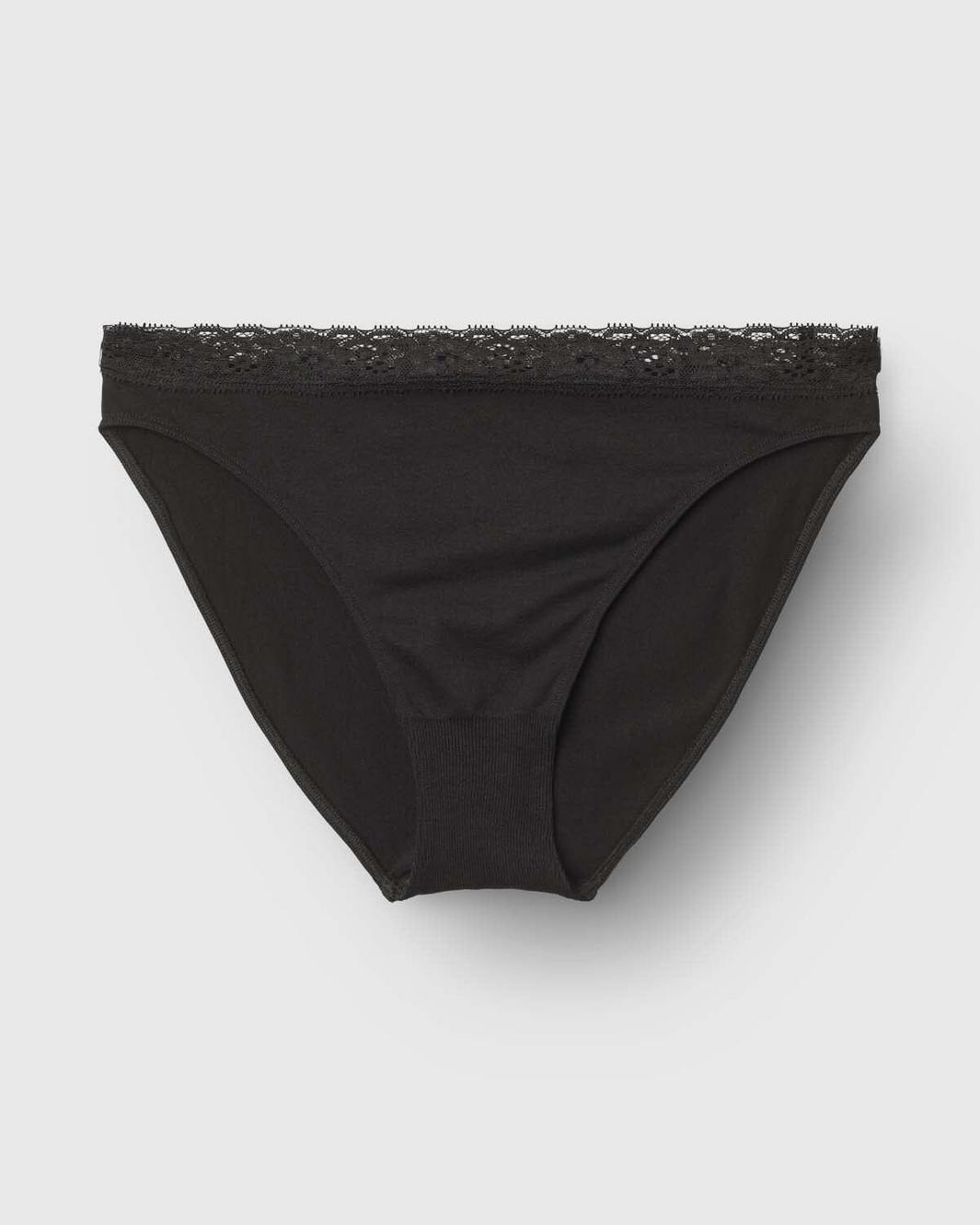 Molly&My Wardrobe - Luise Lace Brief 8002 - Black Trusser 