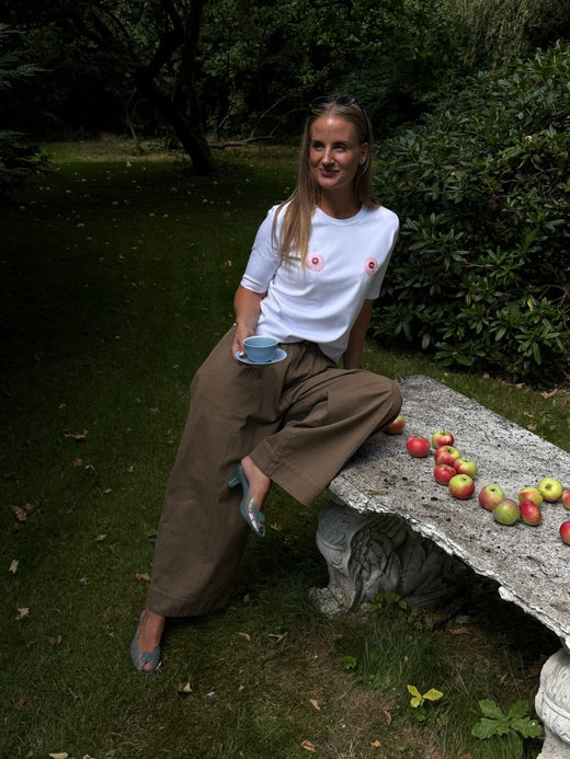 Molly&My x Julie Elsebeth - Stella Pants Pants - Dark Taupe Bukser 