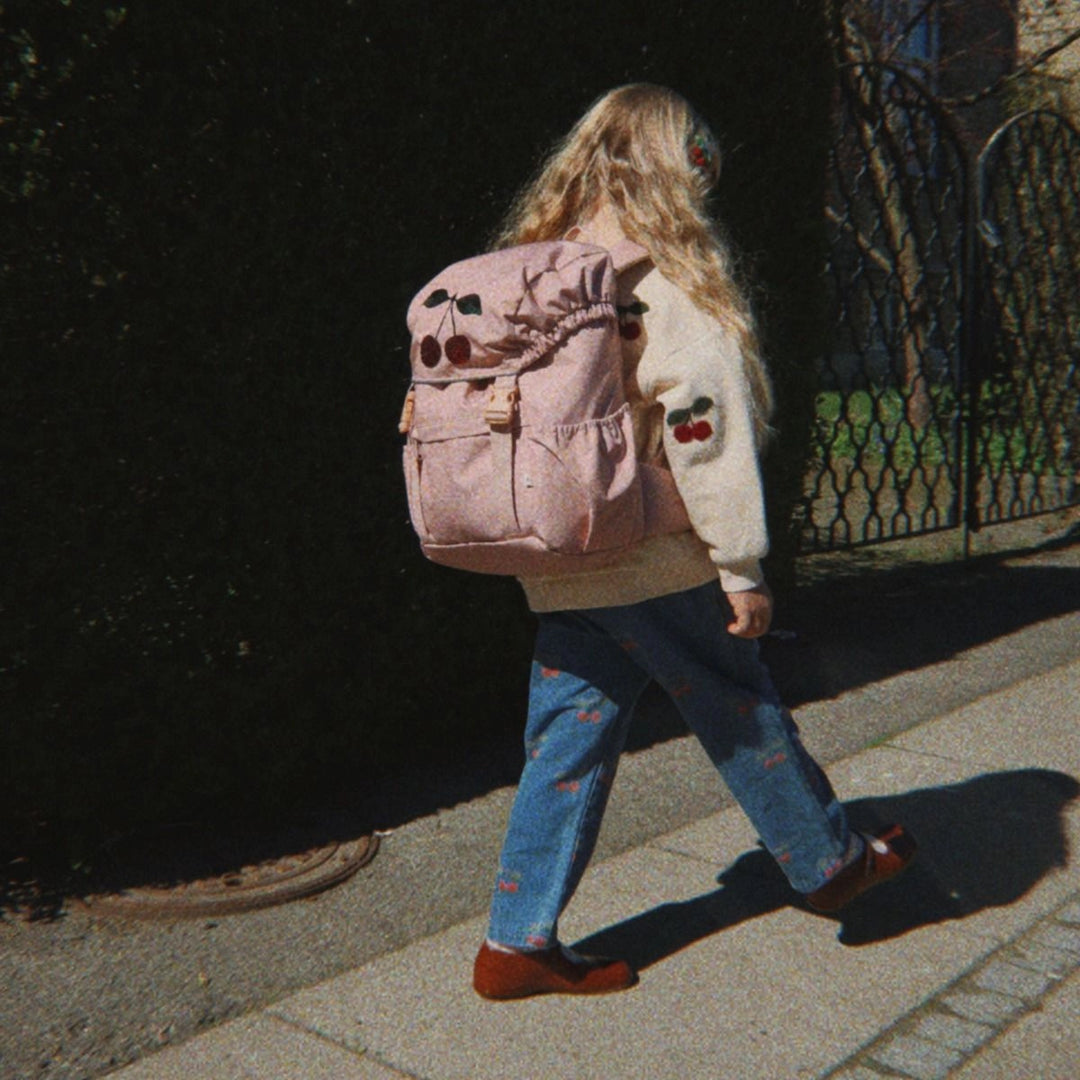 Konges Sløjd - Clover Schoolbag Ks105703 - Cherry