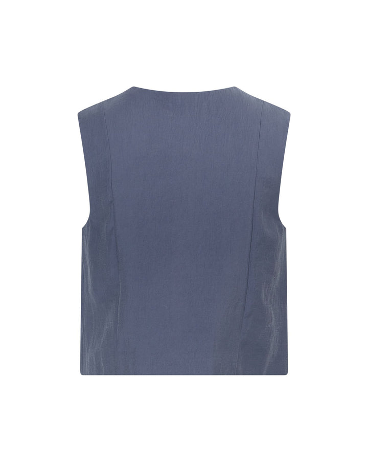 Moss Copenhagen - Mschfrode Waistcoat 19661 - Vintage Indigo Veste 
