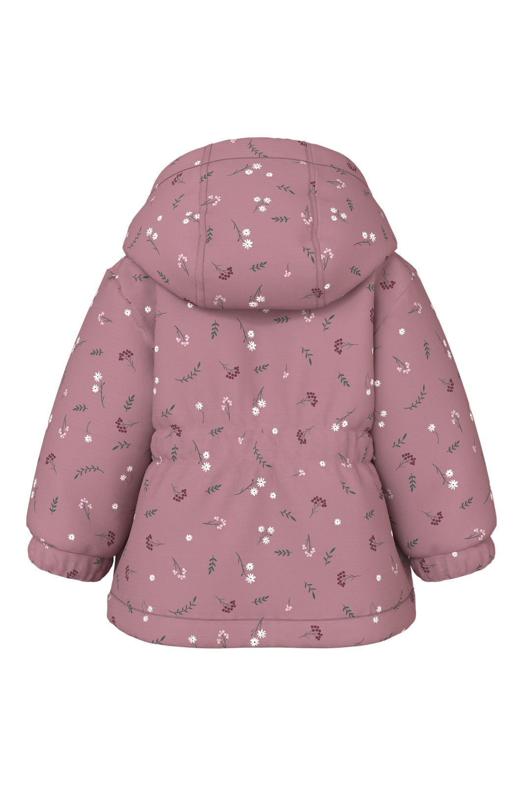 Name It - Nbfmaxi Jacket Pa Aop1 - 5056539 Wistful Mauve 2 Petite Flower