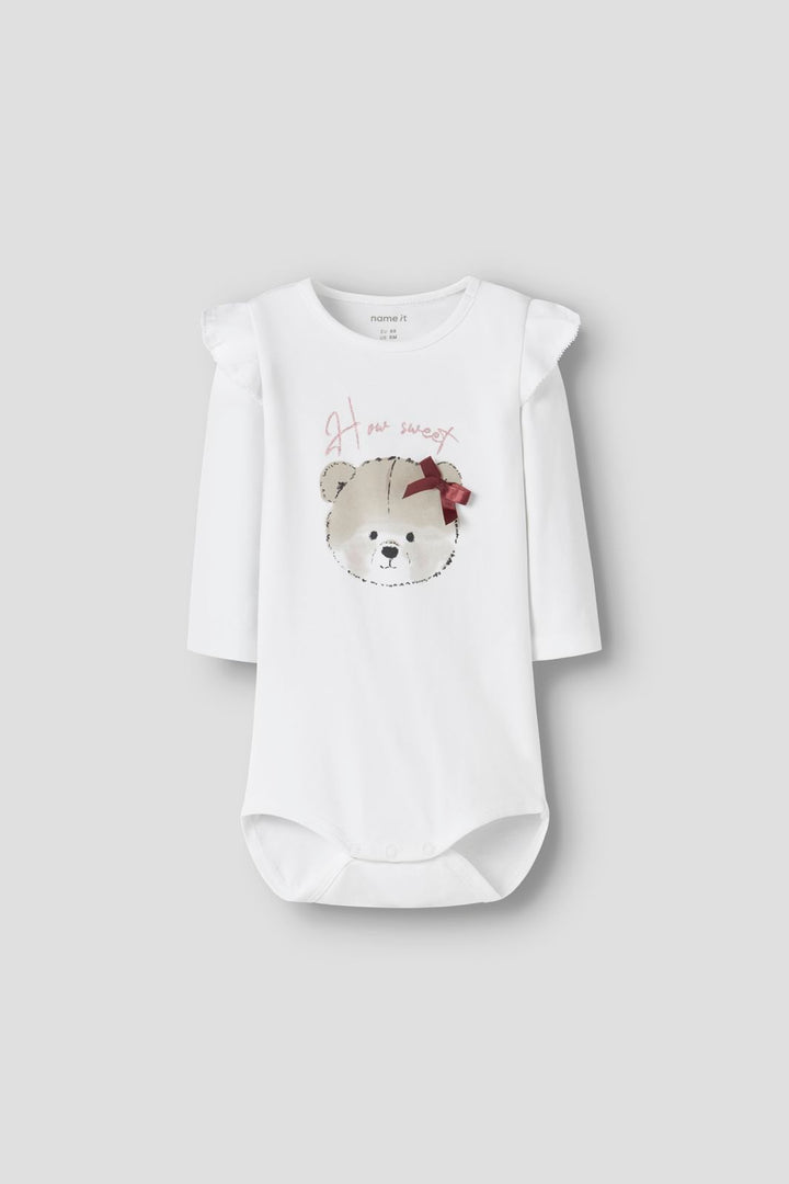 Name It - Nbfrindy Ls Body - 4989264 Bright White