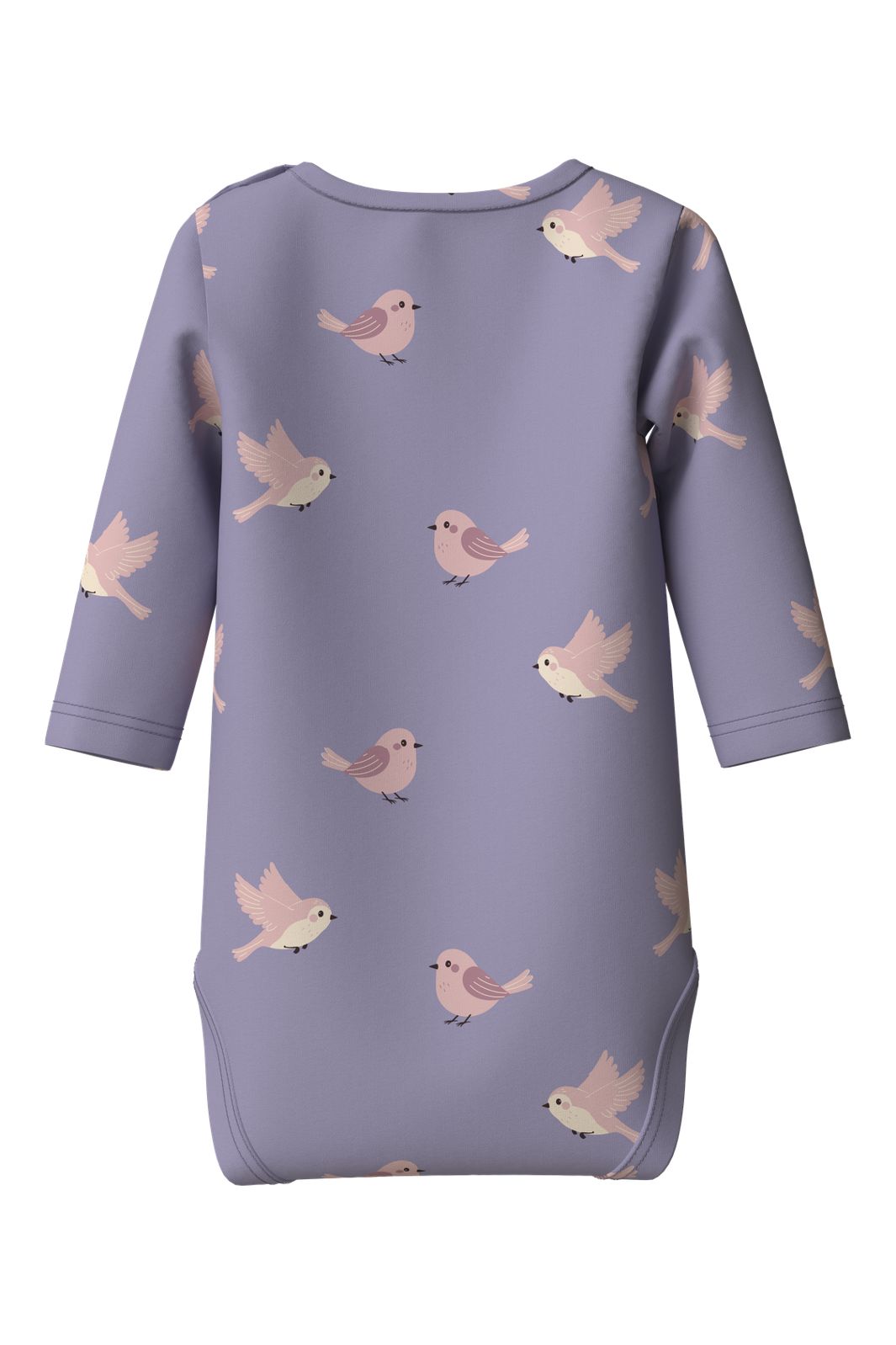 Name It - Nbfvandora Ls Body Box - 5129200 Heirloom Lilac Birds