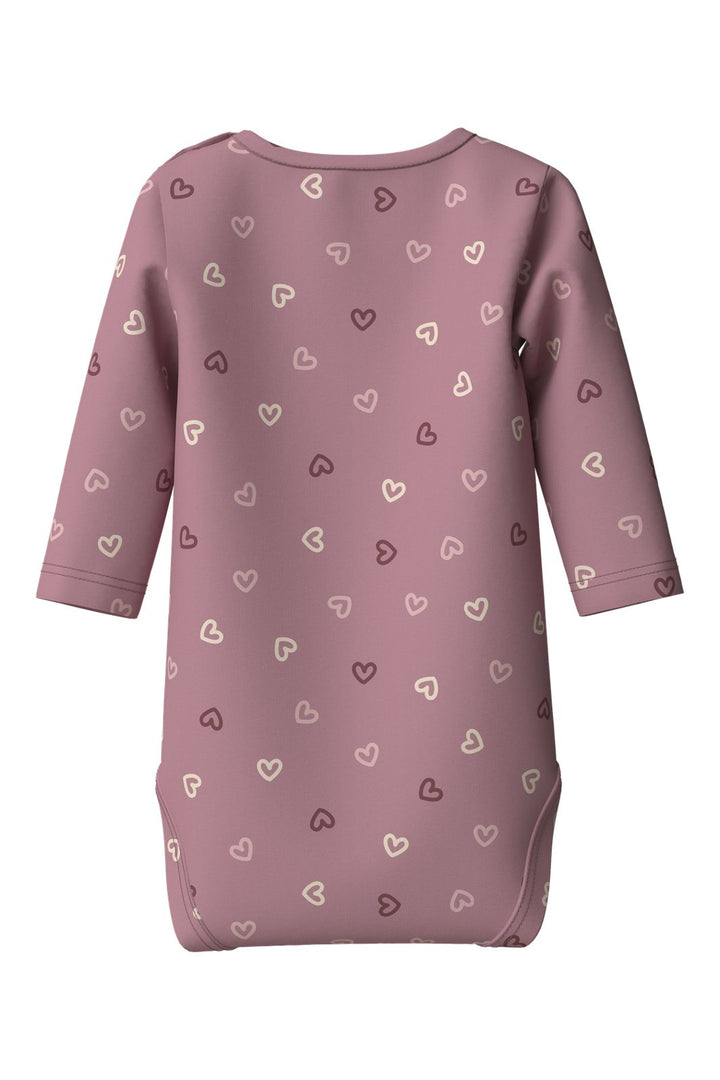 Name It - Nbfvandora Ls Body Box - 5135453 Lilas Hearts2