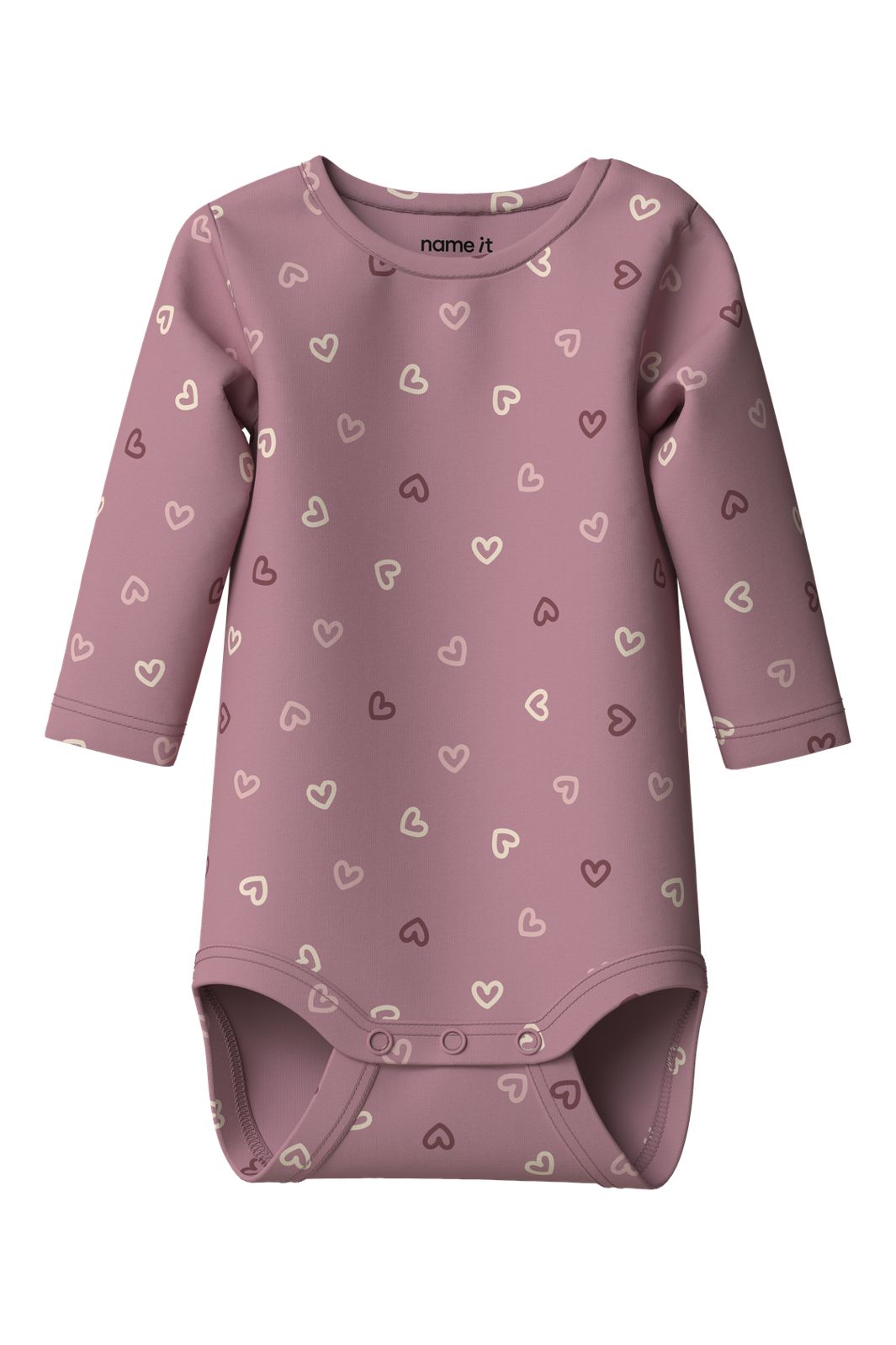 Name It - Nbfvandora Ls Body Box - 5135453 Lilas Hearts2