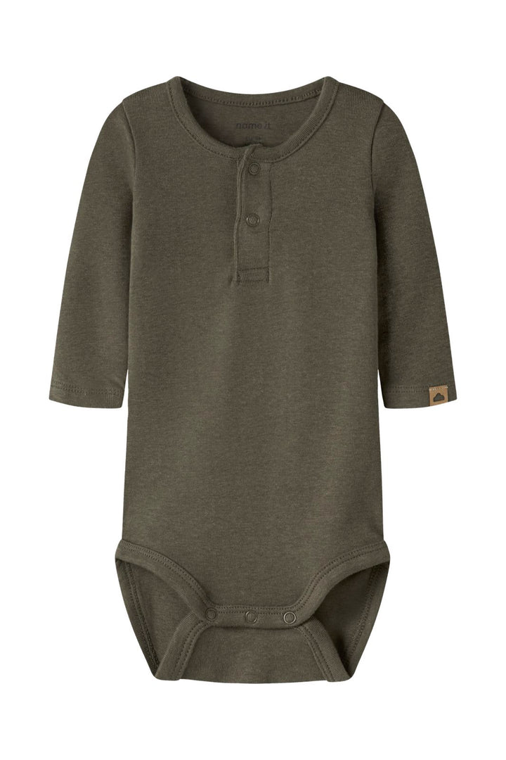 Name It - Nbmohoney Ls Body - 5089929 Olive Night