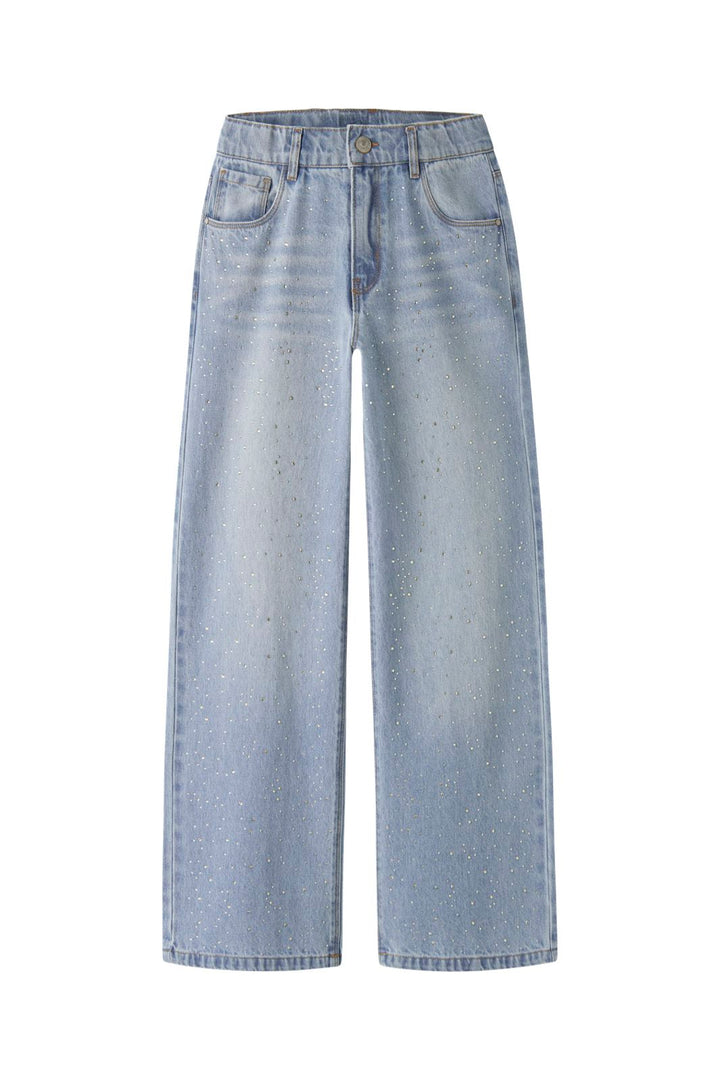 Name It - Nkfbella Wide Rhine Jeans 6608-Im - 5035715 Light Blue Denim