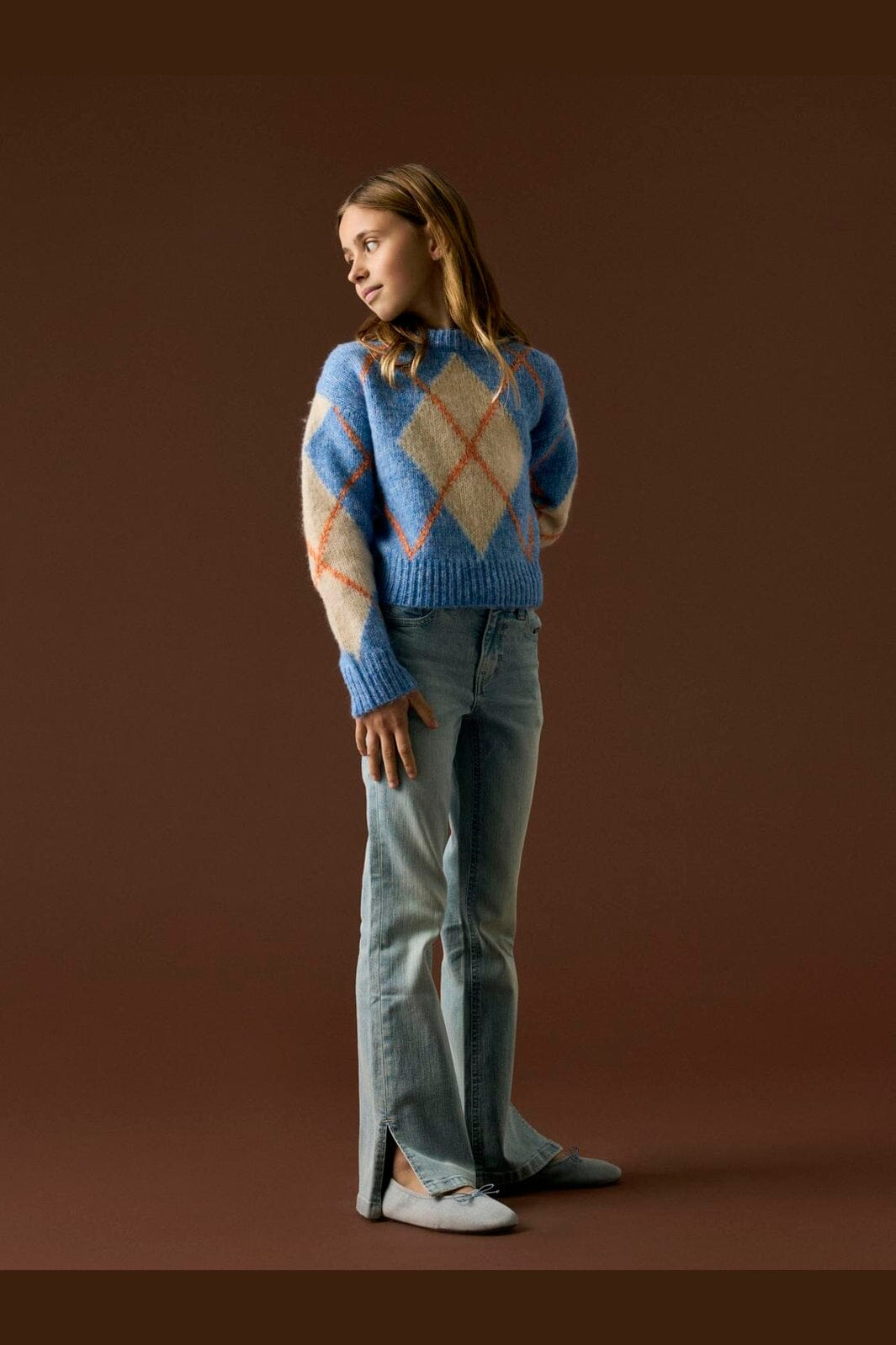 Name It - Nkfnoreen Ls Knit - 5075464 Provence